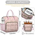 thumbnail image 5 of Ballerina Unicorn Princess Pattern Womens Lunch Box for Work,Insulated Large Lunch Bag for Tween and Teen,Loncheras Para Mujer,Leakproof Adult Lunch Bag for Work,Beach,Travel,Picnic,Camping, 5 of 7