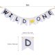 thumbnail image 2 of KAKOWELY Banderines 3M Wild One para decoración de cumpleaños, baby shower, guirnalda colgante, 2 of 4