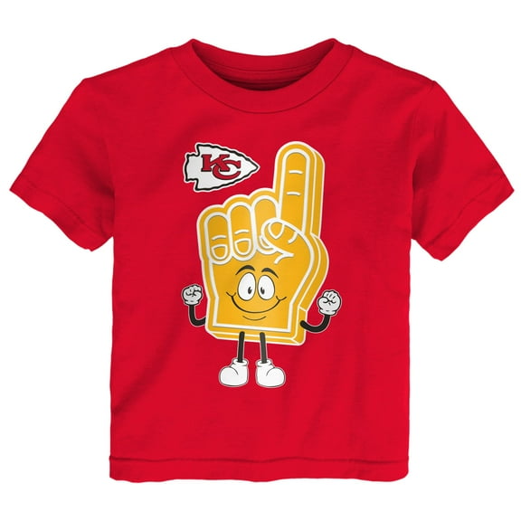 Infant Red Kansas City Chiefs Handy Man T-Shirt