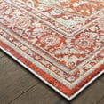 thumbnail image 4 of HomeRoots 4' X 6' Grey And Orange Oriental Power Loom Stain Resistant Area Rug, 4 of 5