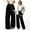 Black, variant on Bcfgryg Girl's Bowknot Baggy Sweatpants Lightweight Straight Leg Athletic Pants With Pockets Girls Sports Pants,6-7 Years