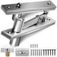 thumbnail image 1 of Door Pivot Hinges Heavy Duty Hinges for Max 200 Lb Wood Doors ,Pivot Hinges for Hidden Door Bookcase,Secret Door, 1 of 4