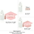 thumbnail image 2 of Big Dot of Happiness Rose Gold Grad - 2026 Graduation Party Centerpiece Sticks - Table Toppers - Set of 15, 2 of 8