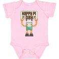 thumbnail image 3 of Inktastic Happy Pi Day Robot Math Class Boys or Girls Baby Bodysuit, 3 of 5