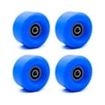 thumbnail image 1 of 4 Pcs Roues de Patin de Remplacement Accessoires Modifiés Rouleaux Épais Composants pour Patins à Roues Alignées Roues avec Roulements Accessoire de Sport de Patinage Bleu, 1 of 9
