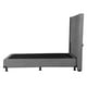 thumbnail image 4 of Box Base Cama Matrimonial + Cabecera Nizza Gris Dicasa Rivo, 4 of 8