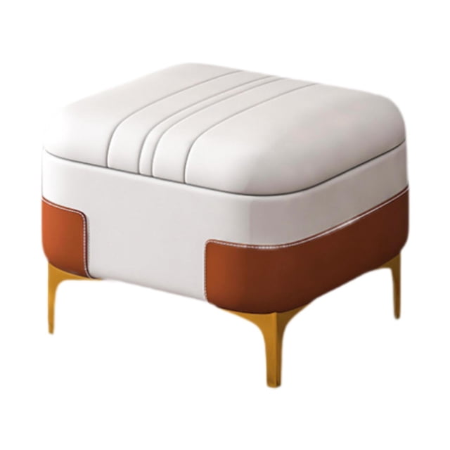 Almacenamiento de reposapié de pie almacenamiento muebles estables muebles estables reposapié de pie pequeño almacenamiento banca otomana para