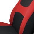 thumbnail image 4 of FH Group Car Seat Covers Light & Breezy Flat Cloth, Full Set w/ Trimmable Vinyl Floor Mats, 4 of 11