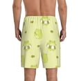 thumbnail image 4 of Lsque Cute Frog3 Mens Sleep Pajama Shorts,Short Pajama Pants, Cotton Ultra-Soft Knit-3X-Large, 4 of 9