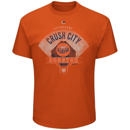 - Houston Astros Majestic Cooperstown Collection Strategic Advantage T-Shirt - Orange