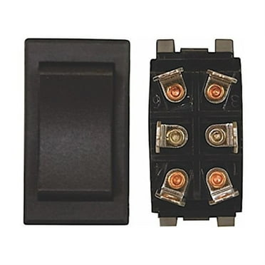 HEAVY DUTY MOMENTARY ON/OFF/MOMENTARY ON - BLACK 1/CARD