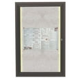 thumbnail image 6 of AARCO Products LODCC2418R Indoor-Outdoor Enclosed Aluminum Bulletin Board With LED Lighting, 6 of 6