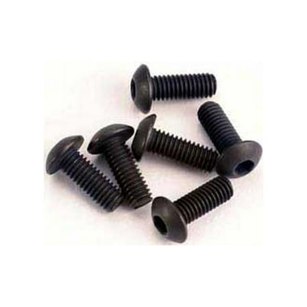 Hobby Rc Traxxas Tra2576 3 X 8Mm Button Hex Screw (6) Hardware & Fasteners