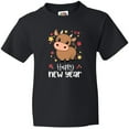 thumbnail image 3 of Inktastic Happy New Year Cute Ox Youth T-Shirt, 3 of 5