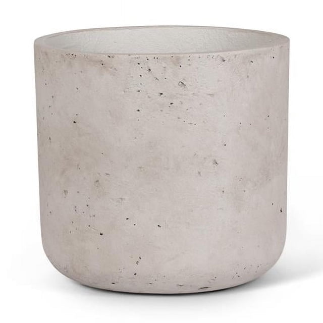 Abbott Collections AB-65-QUARRY-LG-GRY 10 in. Classic Planter, Grey - Large