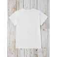thumbnail image 2 of Camiseta con estampado de café para San Valentín, manga corta, cuello redondo, informal, para verano y primavera, para mujer. Para adultos, hombres, mujeres, adolescentes, jóvenes., 2 of 6