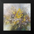 thumbnail image 2 of Messely, Paul 15x15 Black Modern Framed Museum Art Print Titled - Bouquet printanier, 2 of 5