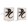 thumbnail image 5 of Moe's Home Collection Poet Painting Canvas Multi-Color, 5 of 5