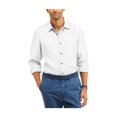 thumbnail image 1 of Nautica Mens Solid Linen Button Up Shirt, White, XX-Large, 1 of 1