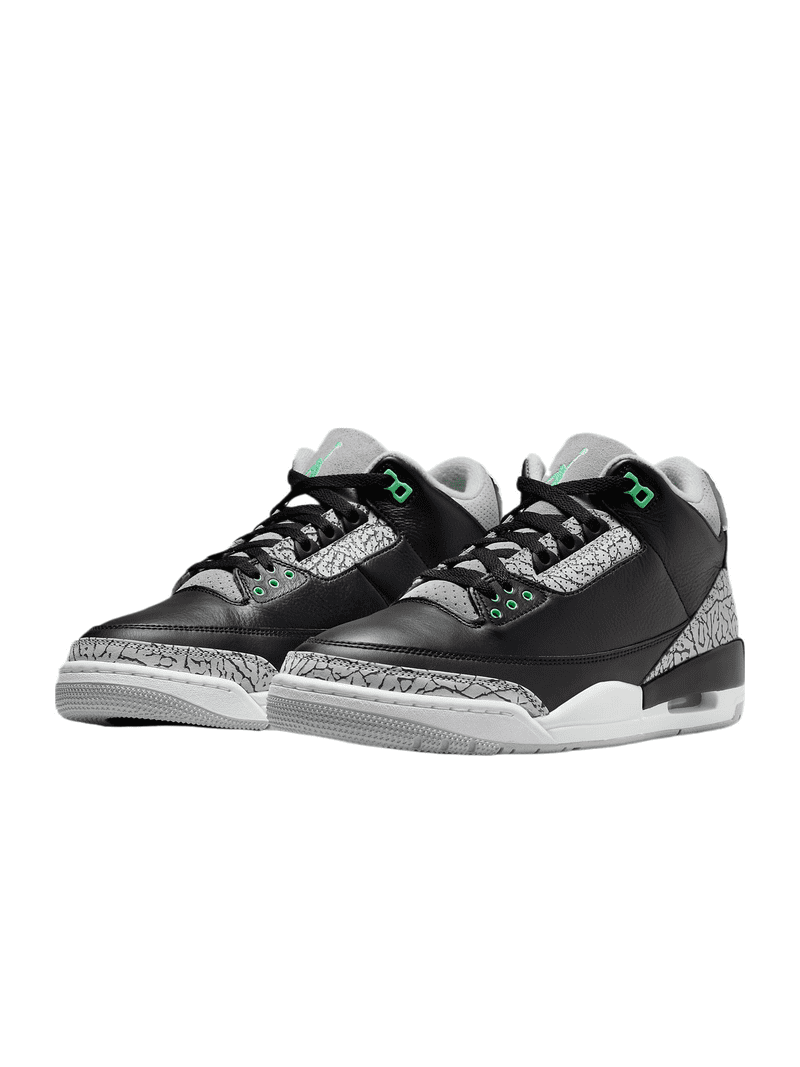 靴 nike air jordan 3 retro green glow 25.5 Jordan 3 Retro 'Green Glow' - Air Jordan - CT8532 031 - black