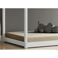 thumbnail image 3 of Themes and Rooms  Twin Over Twin Solid Wood Low Loft Bunk Bed Natural, 3 of 5