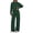 Dark Green, variant on 2 Piece Lounge Sets for Women Casual Sweatsuits Soft Fleece Lining,Crew Neck Oversized Sweatshirt & Wide Leg Pants,Workout Airport Matching Set Tracksuit,Fall Winter Outfits