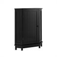 thumbnail image 3 of Bathroom Corner Cabinet, Modern Bathroom Storage Cabinet With Adjustable Shelves, Floor Corner Cabinet With Door For Kitchen Living Room, 3 of 9