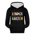 thumbnail image 6 of Mercatoo Kids Pullover Hoodie Cute Letter Graphic Preppy Sweatshirts with Pockets Girls Oversized Long Sleeve Hooded Clothes, 6 of 7