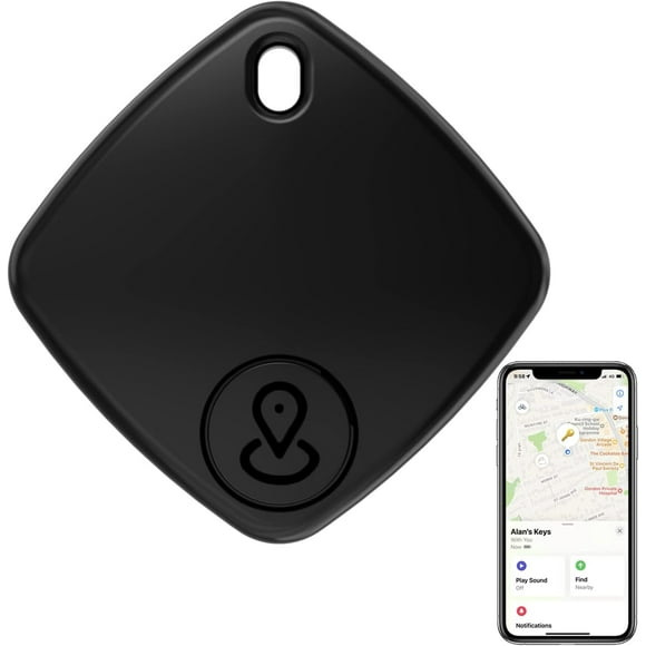 Key Finder Tag, Bluetooth Key Tracker Work with Apple Find My, Air Tag Smart Tracker for Suitcase, Bag, Wallet, Replaceable Battery Location Tags Item Finder Tracker