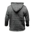 thumbnail image 3 of Vedolay Mens Hoodies Pullover Winter Stripe Hoodies Loose Fit Thin Pullover Tunic Tops Gray,2XL, 3 of 3