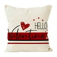 thumbnail image 3 of TACILIP Valentines Day Decor, V-alentine's Day Pillow Cover for Home Living Room Sofa Decoration Pillowcase, Mom Gifts, 3 of 6