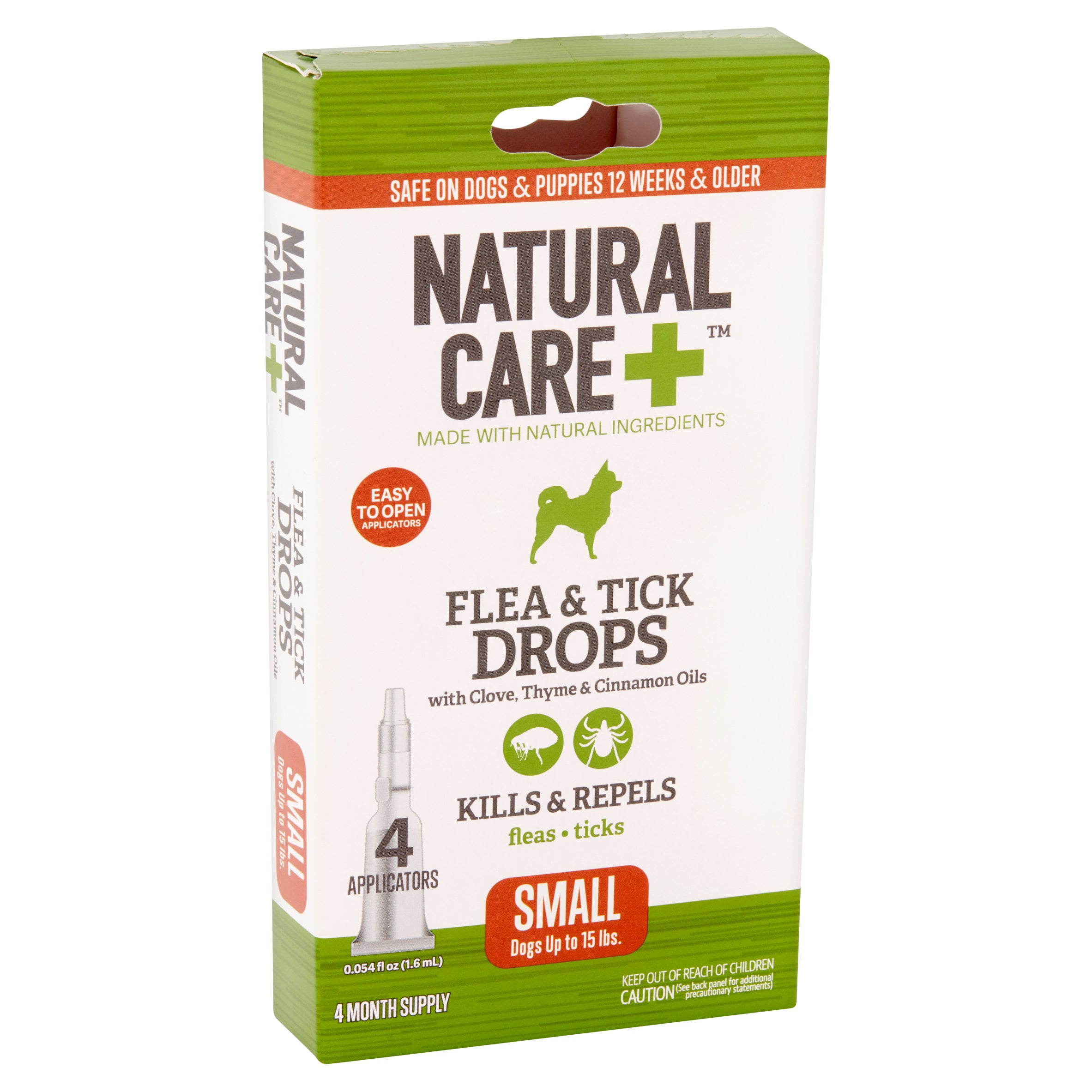 natural care flea and tick drops walmart