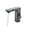 Grey Basin Faucet, variant on Touchless Sensor Basin Faucet Smart Digital Display Bathroom Sink Faucets Grey Brass Sense Hot Cold Water Mixer Tap Crane -Modern  Design