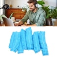 thumbnail image 4 of Headphone Ear Covers, Elastic Disposable Earcup Covers 100pcs Breathable Stretchable Dustproof  For Call Centres White,Blue,Black, 4 of 8