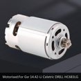 thumbnail image 3 of Gsr14.4-2-li 13 Teeth Dc Motor 1607022649 Hc683lg Compatible Dc14.4v 3601jb7480 Electric Drill Maintenance Spare Parts, 3 of 4
