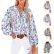 thumbnail image 4 of Blusa tipo Túnica Nikou con Mangas Abullonadas y Lazo para Mujer, 4 of 6