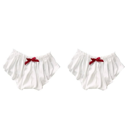 2 Pack Satin Silk Women Pajamas S-XXXL Floral Shorts Lace Underwear Flowers Padded Strapless Bras for Teens Lingerie Submissive Lingerie for Women Leather Valentines Day Lingerie plus Size