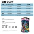 thumbnail image 6 of Pofeuu Colorful Mushroom Print Men's Muscle T-Shirt, Sleeveless, Muscle Tank, Classic Muscle Tee Top For Men Casual Sleeveless Muscle T-Shirt Trendy Clothes-3X-Large, 6 of 7