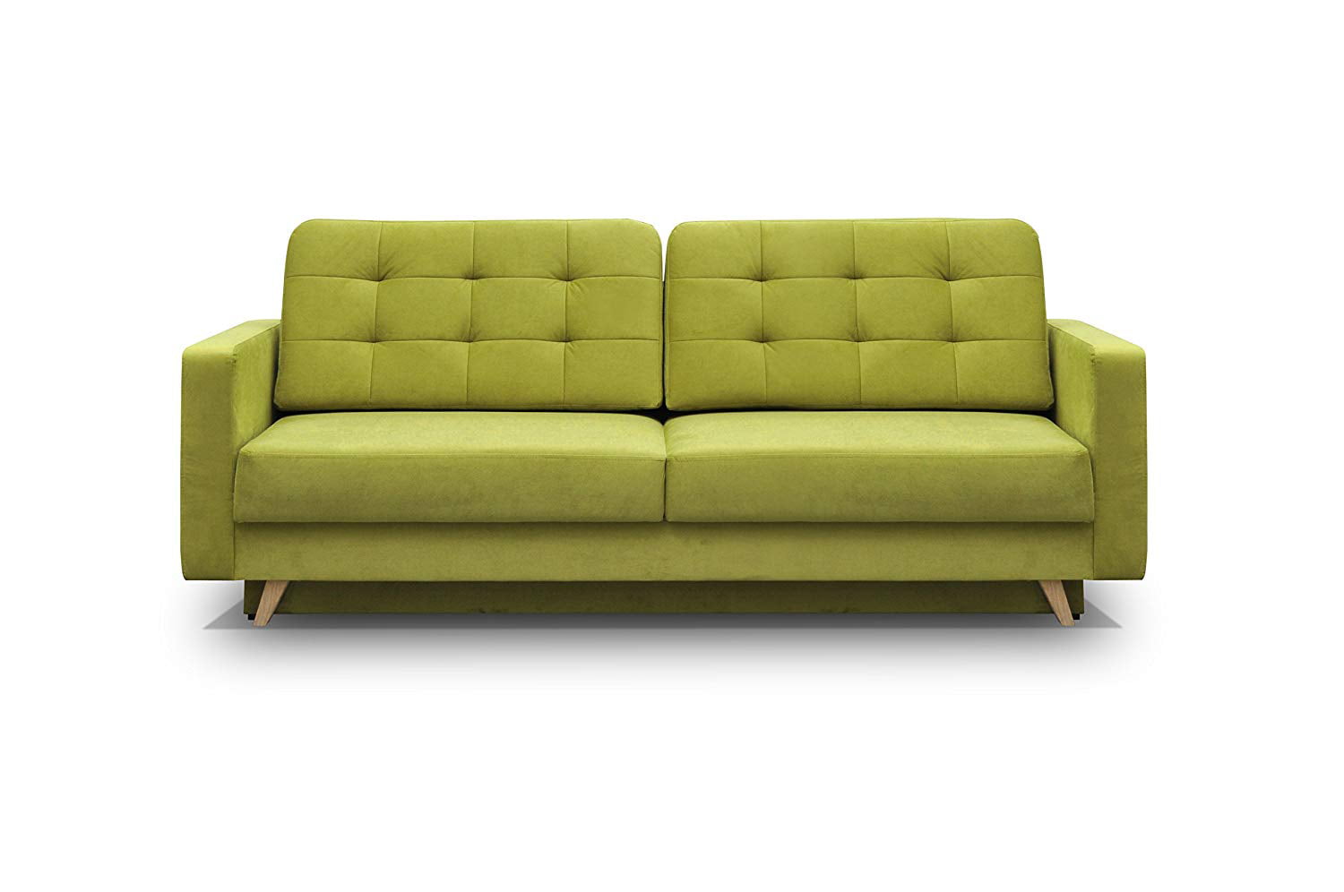 green futon sofa bed