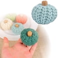 thumbnail image 2 of Dsscvnef Knitted Pumpkin Decorations DIY Hand Woven Fall Party Home Autumn Thanksgiving Craft Kit, 2 of 9