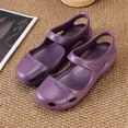 thumbnail image 5 of Willtoo Womens Closed Toe Hollow Sandals Lightweight Slingback Slip On Slippers Non-Slip Breathable Casual Garden Walking Shoes for Beach Shower Daily Wear, 5 of 6