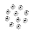 thumbnail image 1 of 10x Cuentas con Mango de Tapa Superior, Accesorios Decorativos, Dijes, Manualidades DIY, Uso Versátil, Cuentas Redondas de 19mm para Cajas de Frutas Plata, 1 of 9
