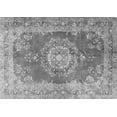 thumbnail image 1 of Ahgly Company Indoor Rectangle Medallion Gray Traditional Area Rugs, 7' x 10', 1 of 1