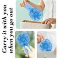 thumbnail image 6 of VtModv Mini Fan Handheld Handheld Turbo Fan USB Rechargeable Silent Student Dormitory Office Portable Wind Turbine Fan, 6 of 6