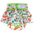 thumbnail image 1 of Washable Dog Diapers, Highly Absorbent Dog Diapers for Female Dogs, Dog Dresses for Dogs in Heat, Period, Incontinence, or Excitable Urination (Small, Coconut, 1 of 9