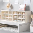 thumbnail image 3 of HEVIRGO Storage Box High Capacity Dust-proof Transparent 9 Drawers Storage Cabinet Organiser for Bedroom, 3 of 11