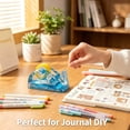 thumbnail image 5 of HonestMatter Desk Tape Dispenser, Acrylic Glitter Tape Holder with Weighted Non-Slip Base, Modern Desktop Accessory for Office and Home, 5 of 7