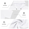 thumbnail image 4 of Ohufall 2 Piece Outfits for Men Linen Elastic Waist Drawstring Trousers and Spring Summer Button Hooded Casual Top Beach Set with Pocket, 4 of 7