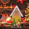 thumbnail image 5 of Christmas Gift Three-dimensional Christmas Lighted Cabin Village House Decor, 5 of 5