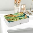thumbnail image 6 of Landscape Portable PU Leather Travel Jewelry Display Case Organizer Box, 6 of 6